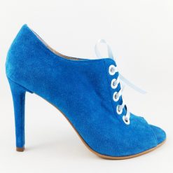 Elise - Blue - Botina Sanda piele naturala