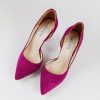 Fuchsia Love - Pantofi piele naturala