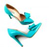 Distinct - Turquoise- Pantofi piele naturala