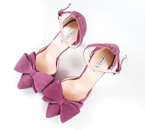 Chloe - Orchid - Pantofi piele naturala