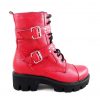 Red Boots - Ghete piele naturala