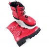 Red Boots - Ghete piele naturala