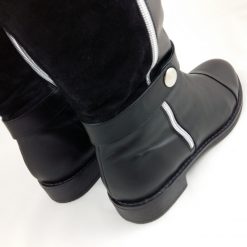 Zipp & Walk Boots - Cizme piele naturala