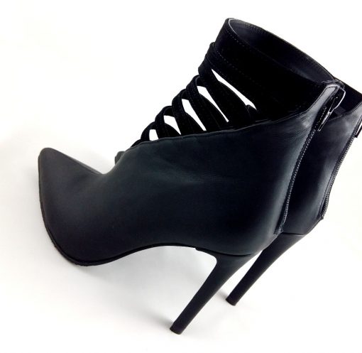 Muse - Black - Botine piele naturala