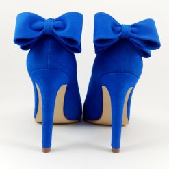 Allure - Royal Blue - Pantofi piele naturala