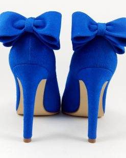 Allure - Royal Blue - Pantofi piele naturala