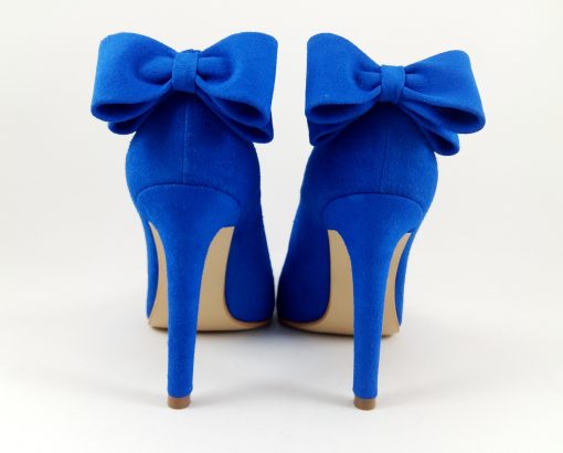 Allure - Royal Blue - Pantofi piele naturala