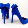 Allure - Royal Blue - Pantofi piele naturala