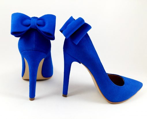 Allure - Royal Blue - Pantofi piele naturala