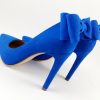 Allure - Royal Blue - Pantofi piele naturala