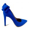 Allure - Royal Blue - Pantofi piele naturala