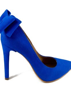 Allure - Royal Blue - Pantofi piele naturala