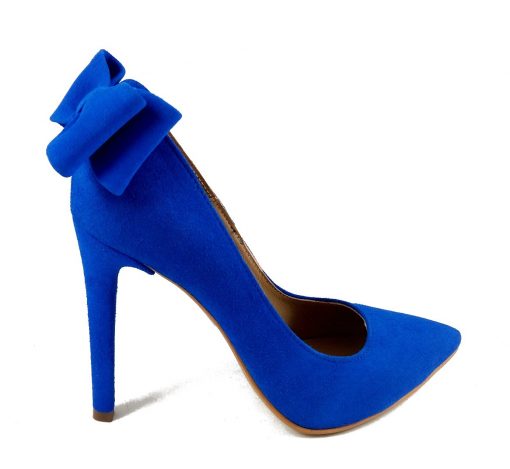 Allure - Royal Blue - Pantofi piele naturala