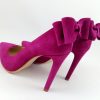 Allure - Fuchsia Love - Pantofi piele naturala