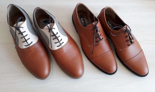 Pantofi El & Ea - pantofi cuplu - pantofi barbati oxford- piele naturala