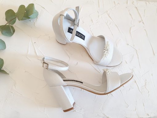 pantofi cu perle sandale mireasa 2