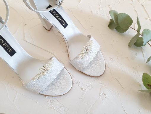 pantofi cu perle sandale mireasa 2