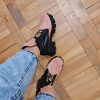 ghete piele naturala tip pony