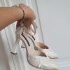 pantofi mireasa toc clepsidra