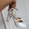 sandale mireasa cu accesorii