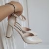 pantofi mireasa cu perle