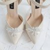pantofi mireasa ivory