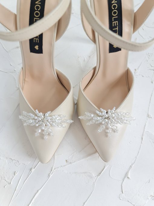 pantofi mireasa ivory