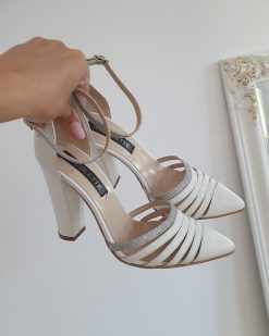 pantofi mireasa toc gros