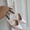 pantofi mireasa roz
