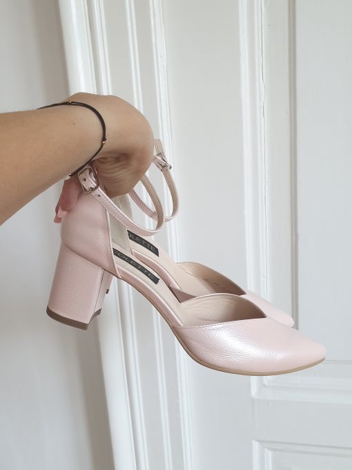 pantofi mireasa roz