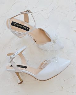 pantofi mireasa cu accesorii