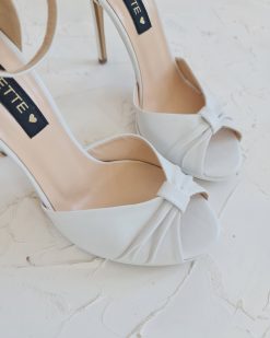 sandale mireasa cu funda