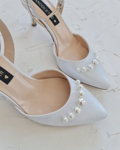 pantofi mireasa cu perle